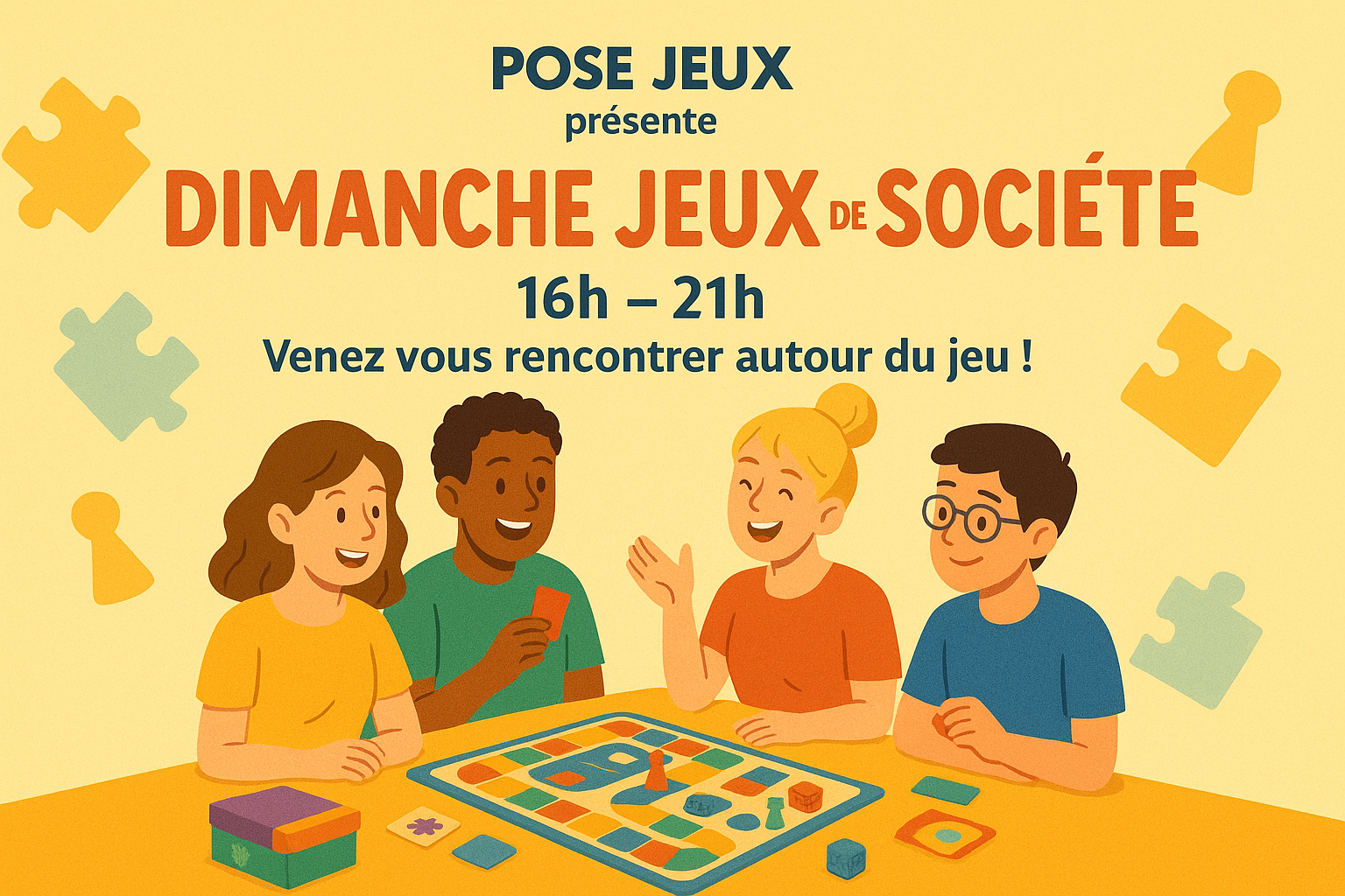 16h - 21h Jeux de société